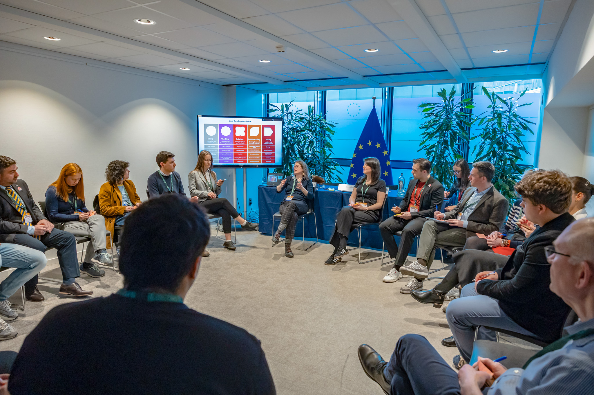 Pact Ambassadors and Partners discussed cooperation and teamwork during a workshop 