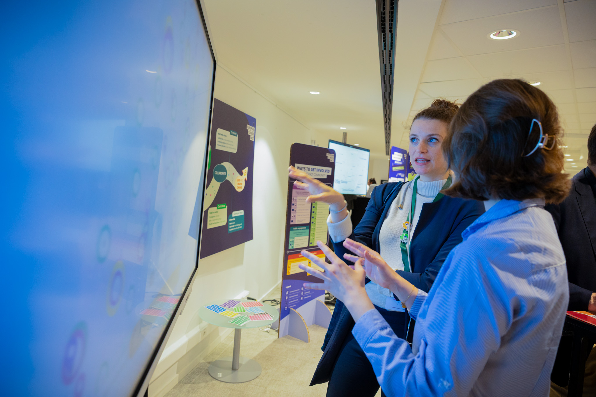 Participants learned about different ways to get involved in the Pact  