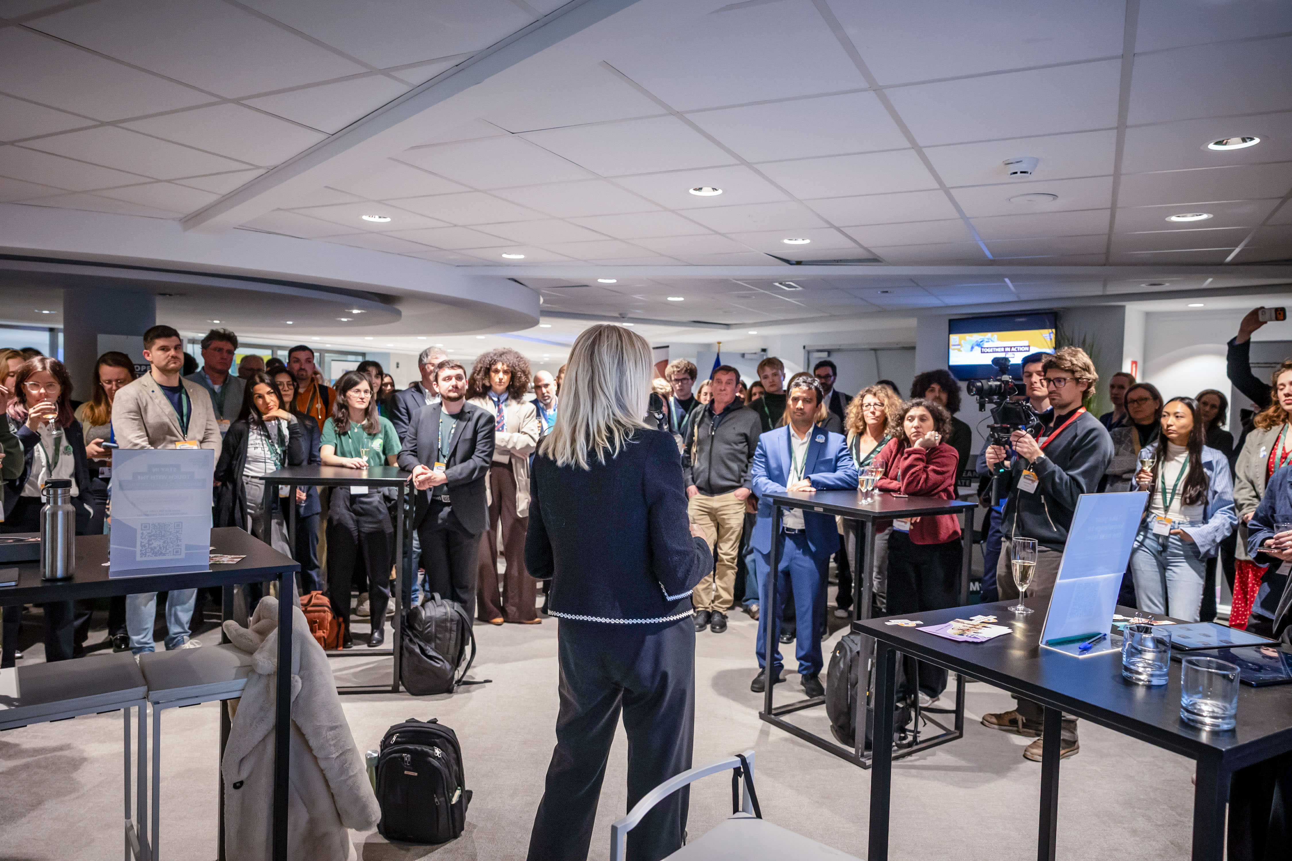 The Community Day closed with a toast to the Pact community 