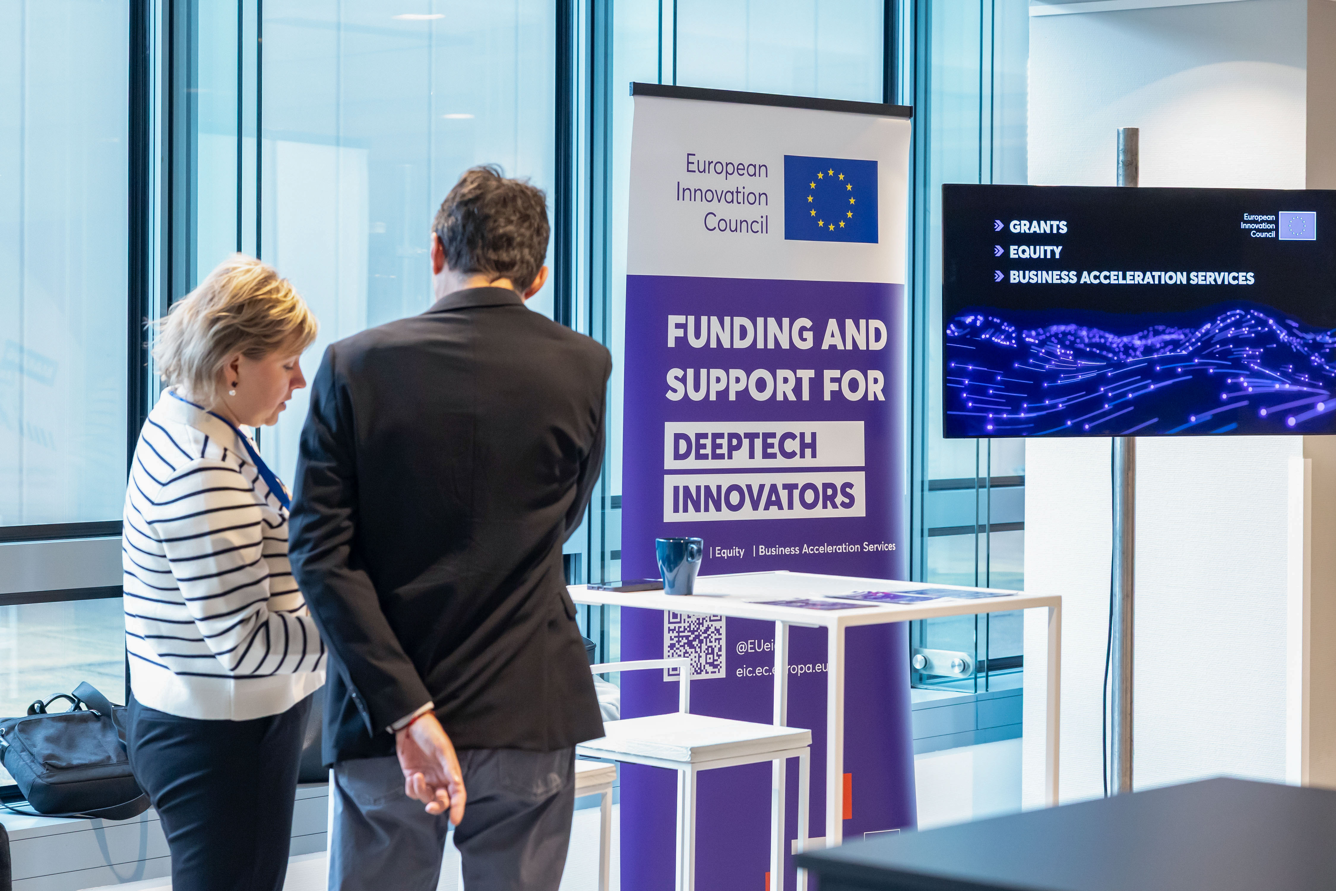 Other exhibitors included the European Innovation Council 