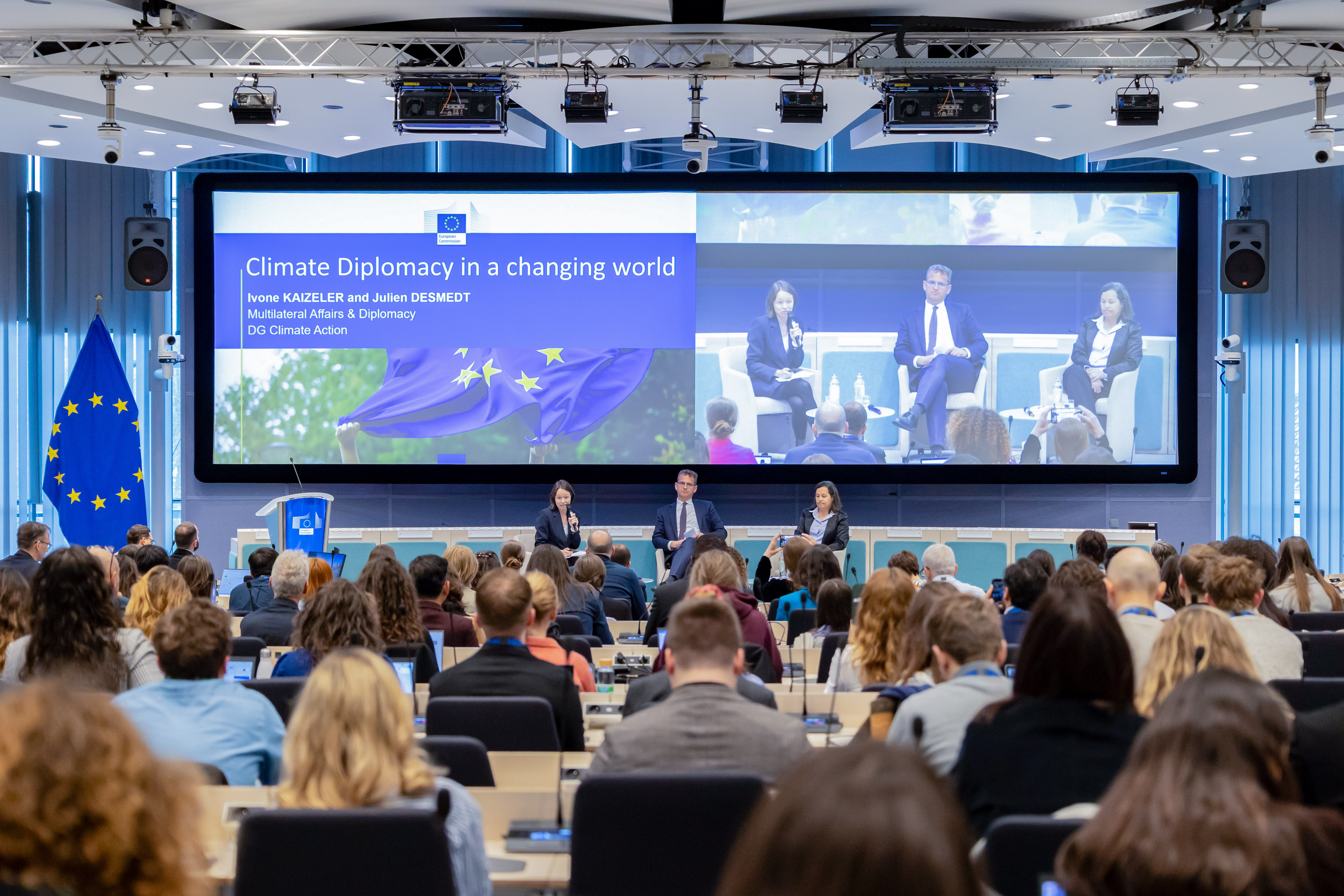 Discussions also dived into the importance of diplomacy in a changing world 