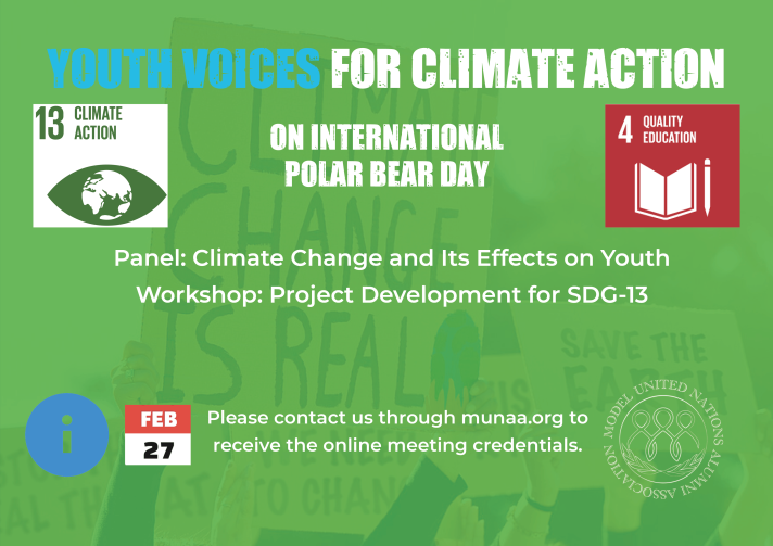 Satellite event: Youth Voices for Climate Action: SDG 13