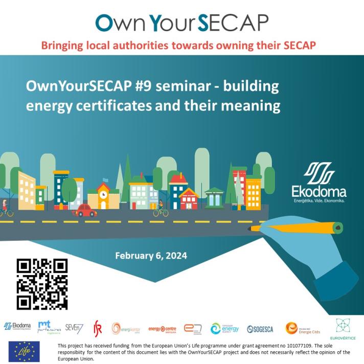 Satellite event: OwnYourSECAP #9 seminar - building energy certificates and their meaning