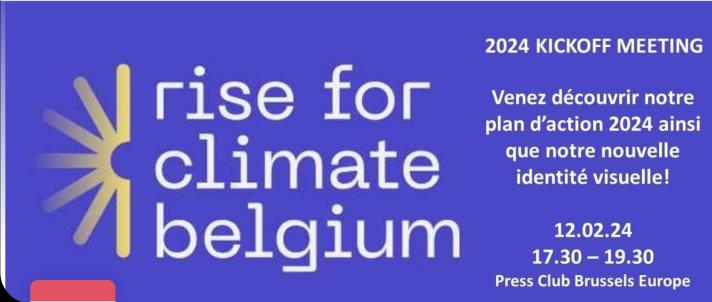 Satellite event: Rise for Climate 2024 Kickoff Meeting & Apero