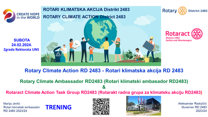 Satellite event: Rotaract for Climate Action