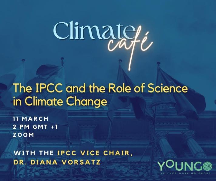 Satellite event: Climate Café: The IPCC and the Role of Science in Climate Change