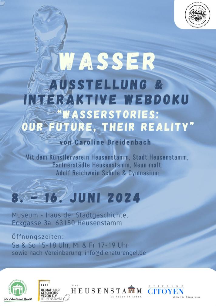 Satellite event: "Wasser" & "waterstories"