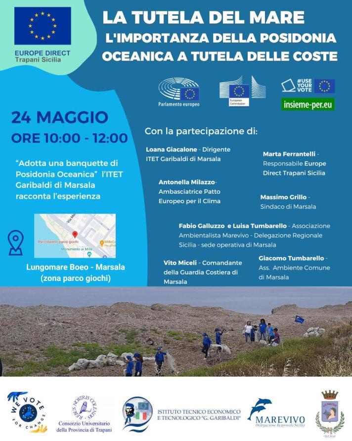 Satellite event: La tutela del mare. L'importanza della posidonia oceanica a tutela delle coste