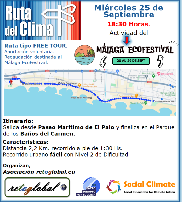 Satellite event: CLIMATE ROUTE Within the second edition of the EcoFestival 2024
