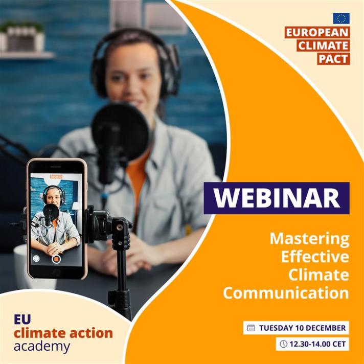 EU Climate Action Academy webinar: Mastering effective communication – navigating difficult climate conversations