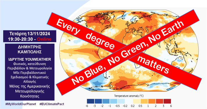 Satellite event: Every degree matters!