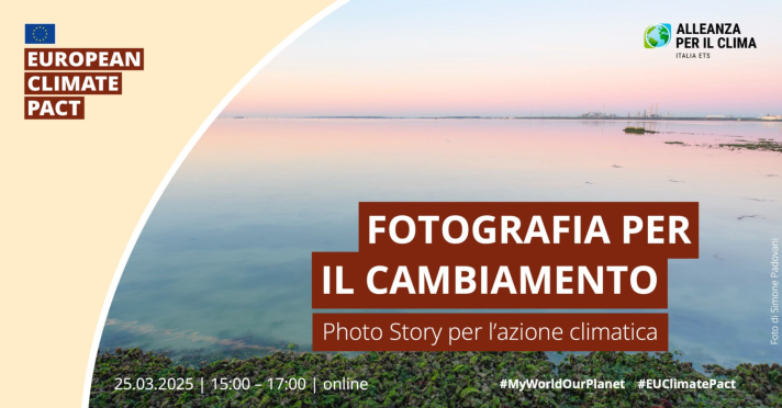 Satellite event: Photography for change. Photo Story for climate action