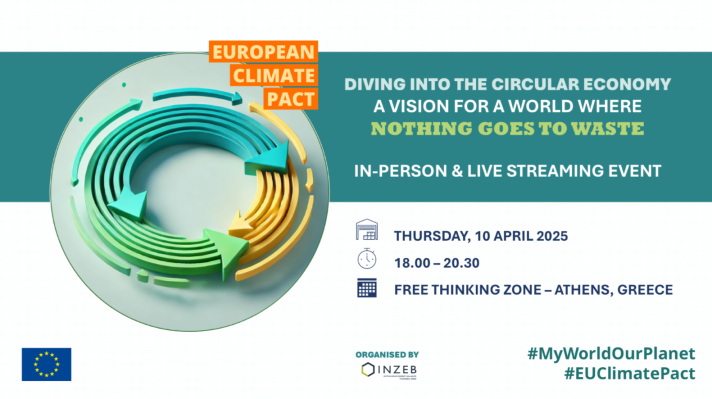 Satellite event: Diving into the Circular Economy: A Vision for a World where Nothing Goes to Waste