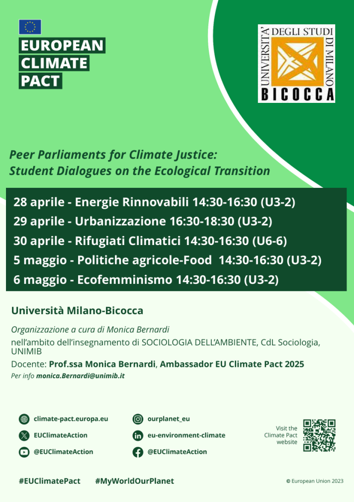 Satellite event:Peer Parliaments for Climate Justice: Student Dialogues on the Ecological Transition
