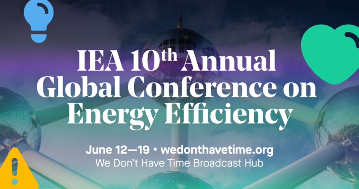 Satellite event: IEA 10th Annual Global Conference on Energy Efficiency
