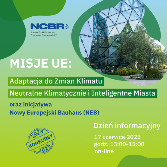 Satellite event: Info Day: Mission Climate Change Adaptation and Mission 100 Climate Neutrall and Smart Cities, New European Bauhaus