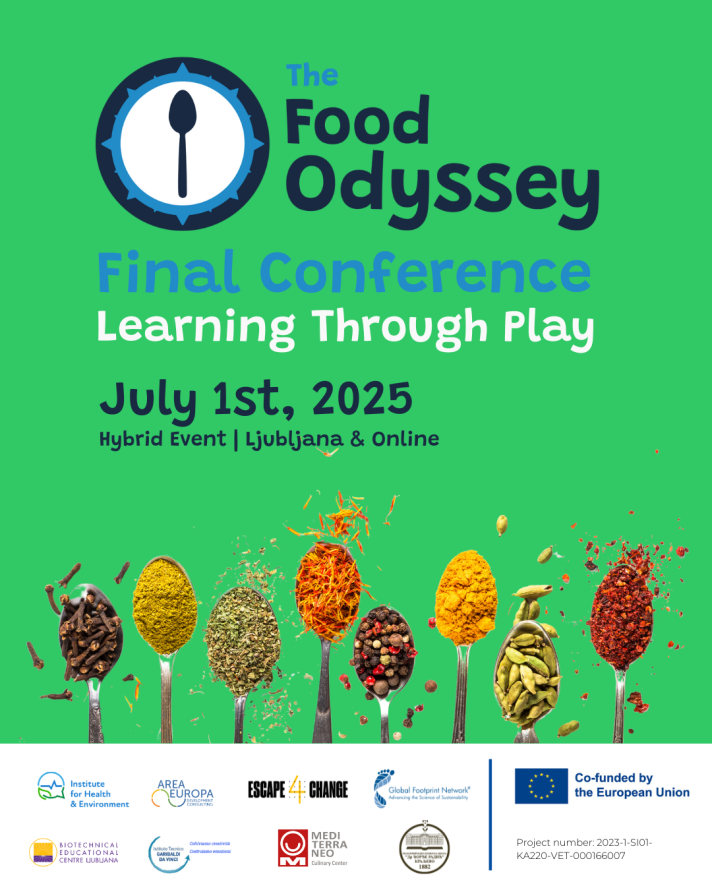 Satellite event: The Food Odyssey Final Conference: Learning Through Play