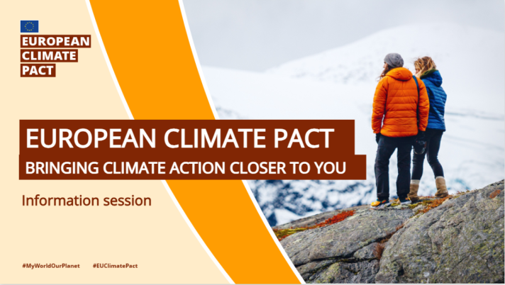 Satellite event: European Climate Pact Information Session: Bringing Climate Action Closer to You
