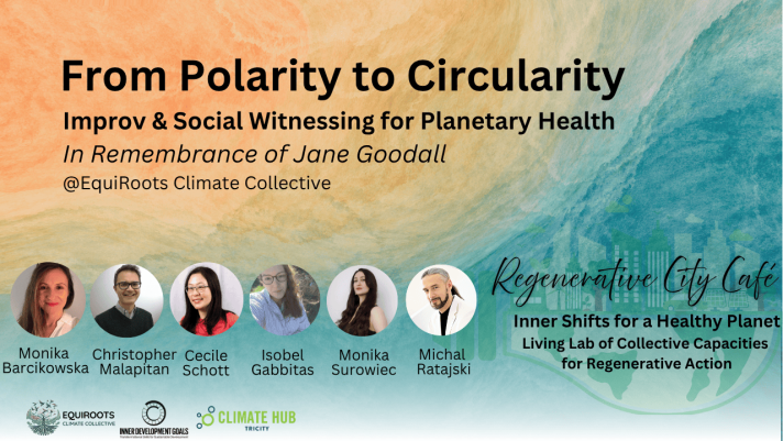 Satellite event: From Polarity to Circularity: Improv & Social Witnessing for Planetary Health