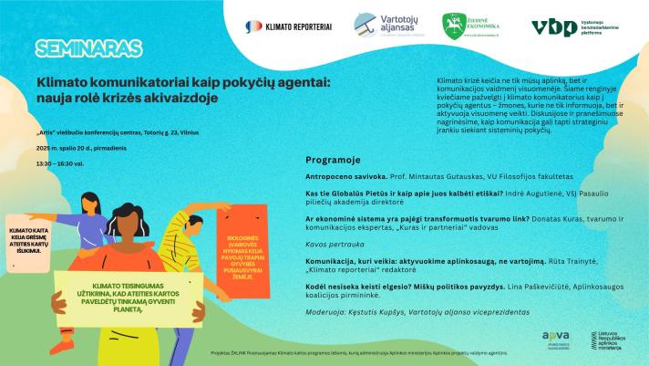 Satellite event: Climate communicators as agents of change: a new role in the face of crisis