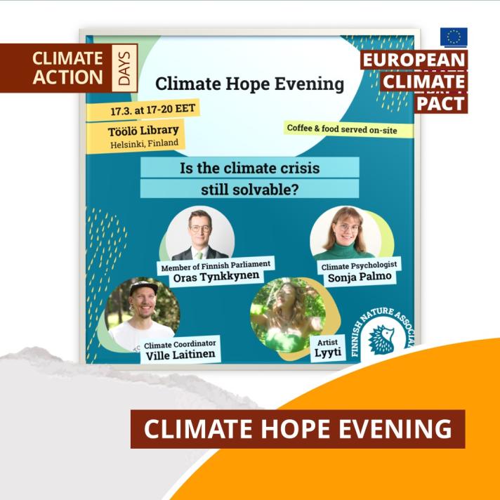 Climate Action Days: Climate Hope Evening
