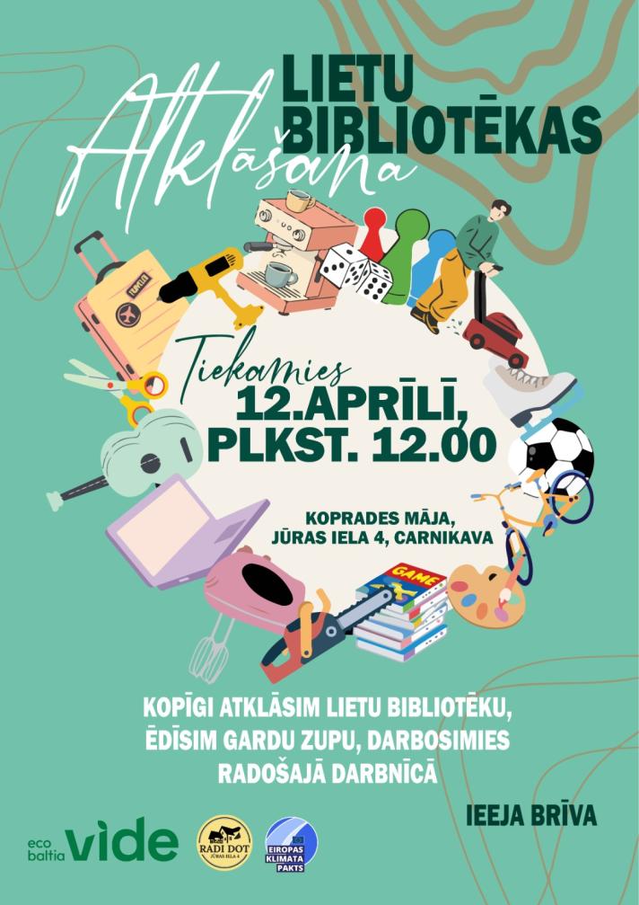 Library of Things in Carnikava, Latvia