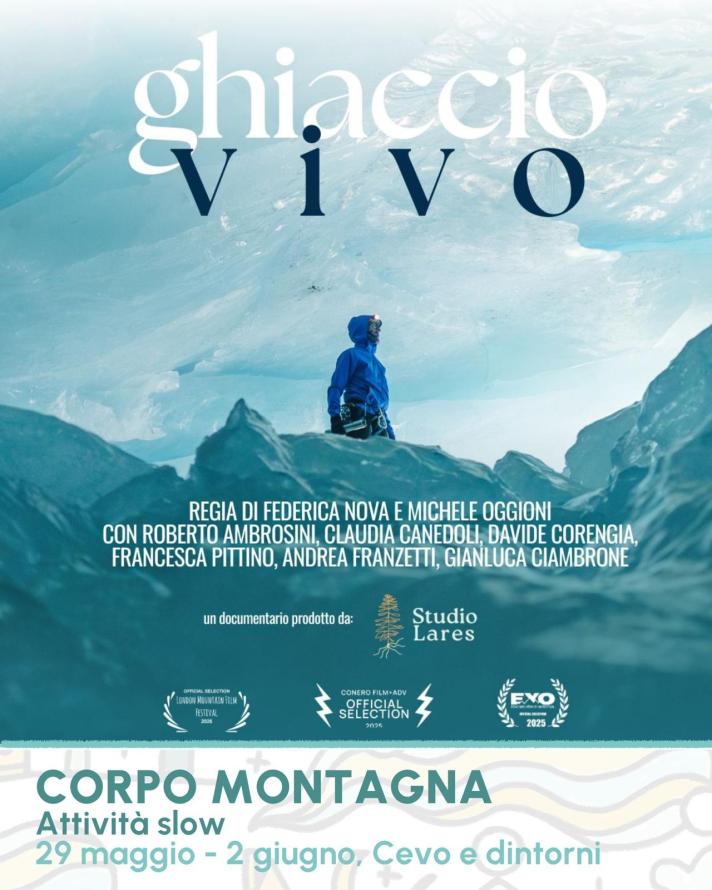 Screening of “Ghiaccio Vivo” + Climate Walk