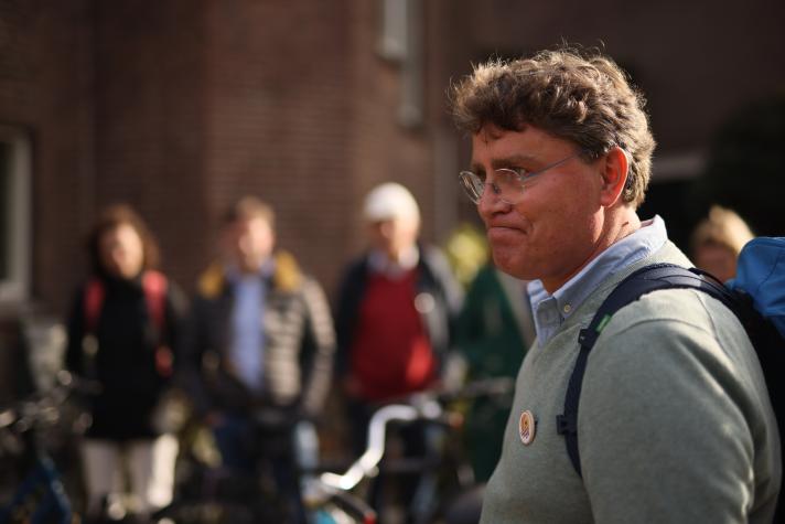 Fokke has led guided walks to explore sustainable solutions in several Dutch cities