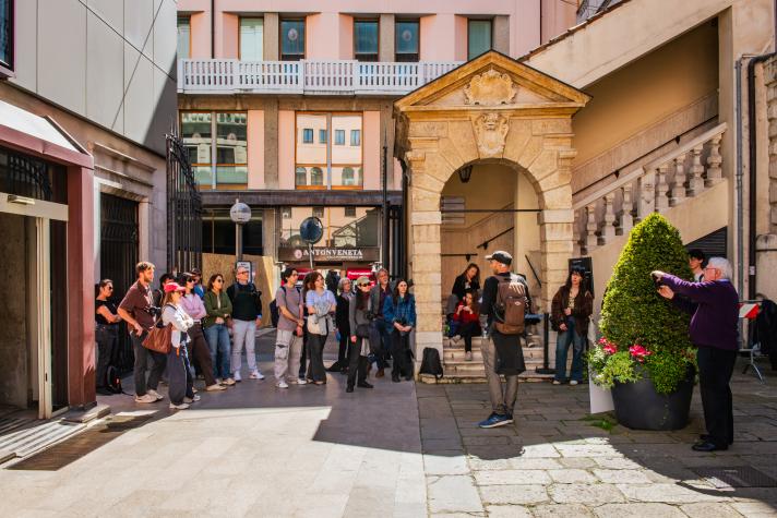 Pact Ambassadors have organised guided walks to explore the impact of climate change in cities