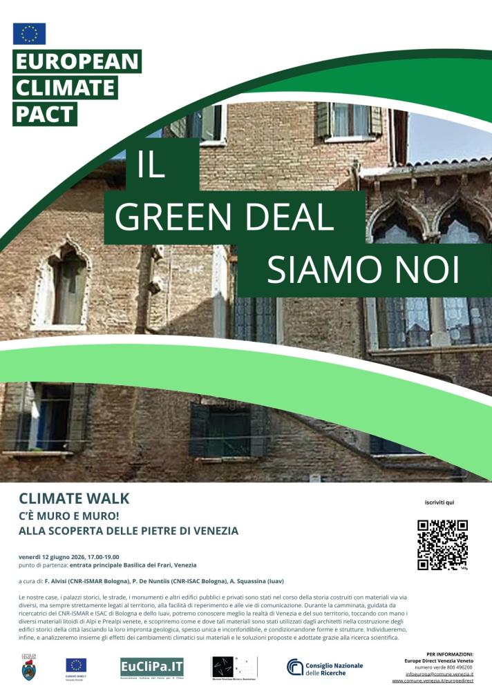 Not all walls are created equal! How climate change is impacting the stones of Venice