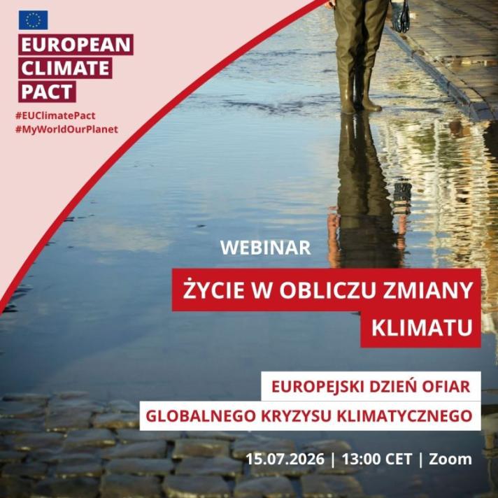 Living in the face of climate change - webinar marking the EU Day of Victims of the Global Climate Crisis