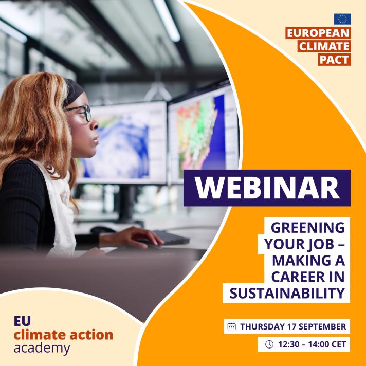 Greening your job – Making a career in sustainability