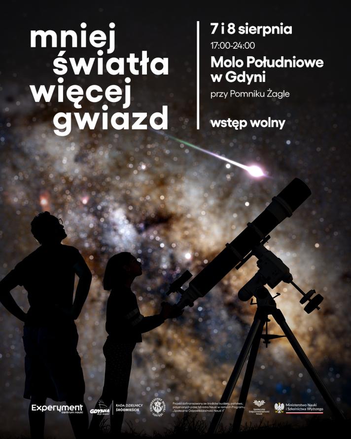 Less Light, More Stars