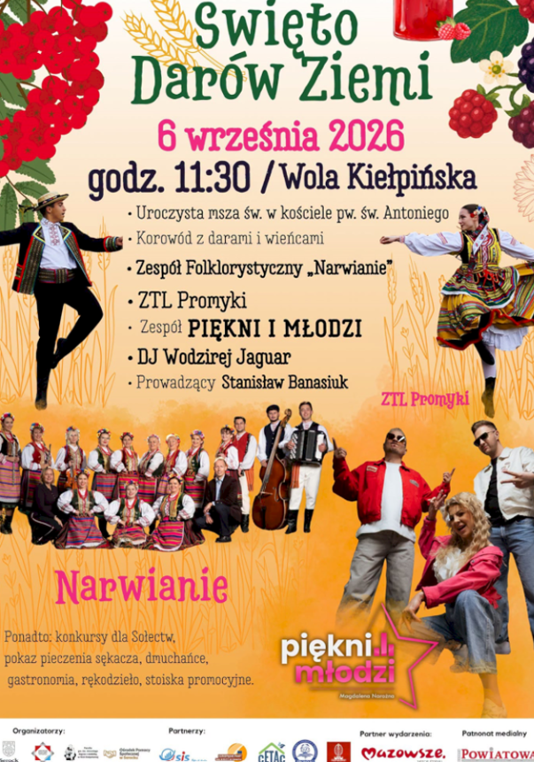 Municipal Harvest Festival in Wola Kiełpińska "Święto Darów Ziemi"