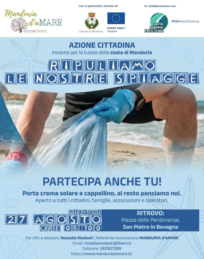 Let's clean up our beaches