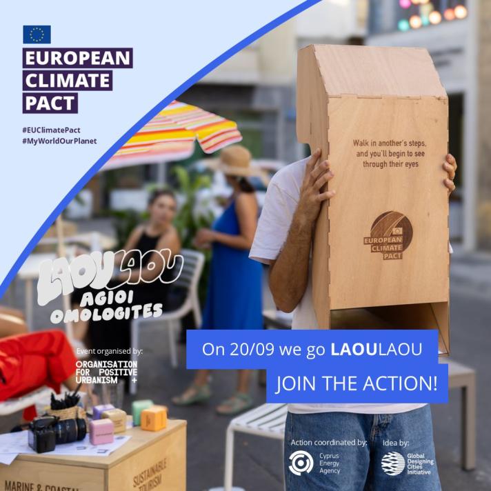 "Walk in another's steps" - Laou Laou Open Streets event