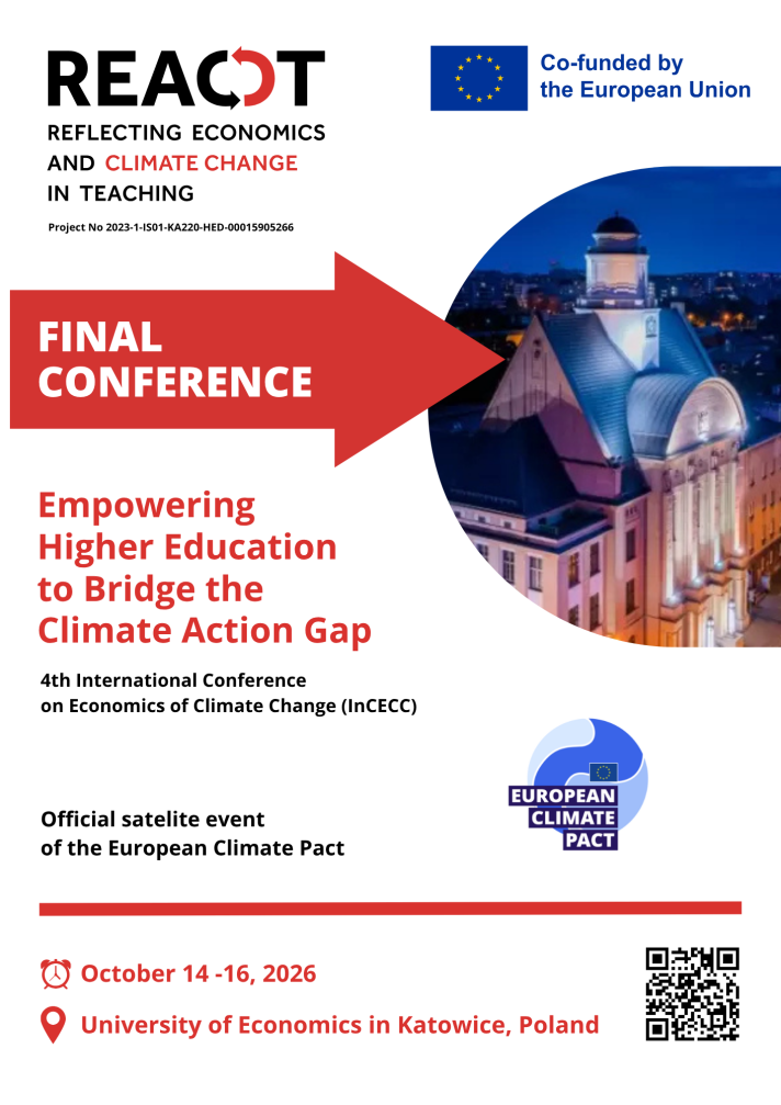 4th International Conference on Economics of Climate Change: Empowering Higher Education to Bridge the Climate Action Gap