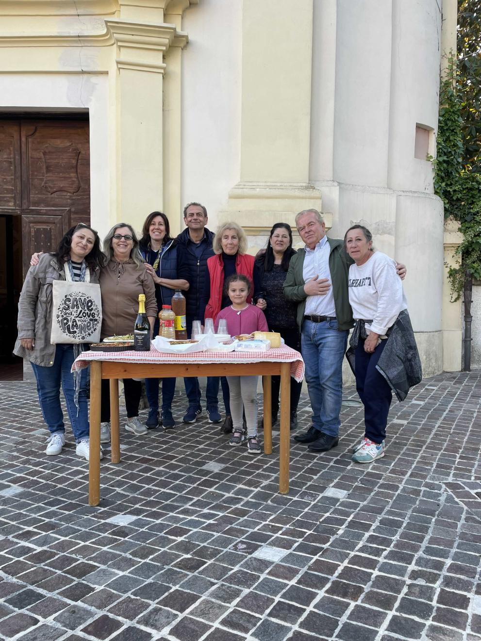 Pact Ambassador Silvia Beccari brought together a group of local volunteers committed to a cleaner environment, Moscufo, Italy, 28 April 2024.