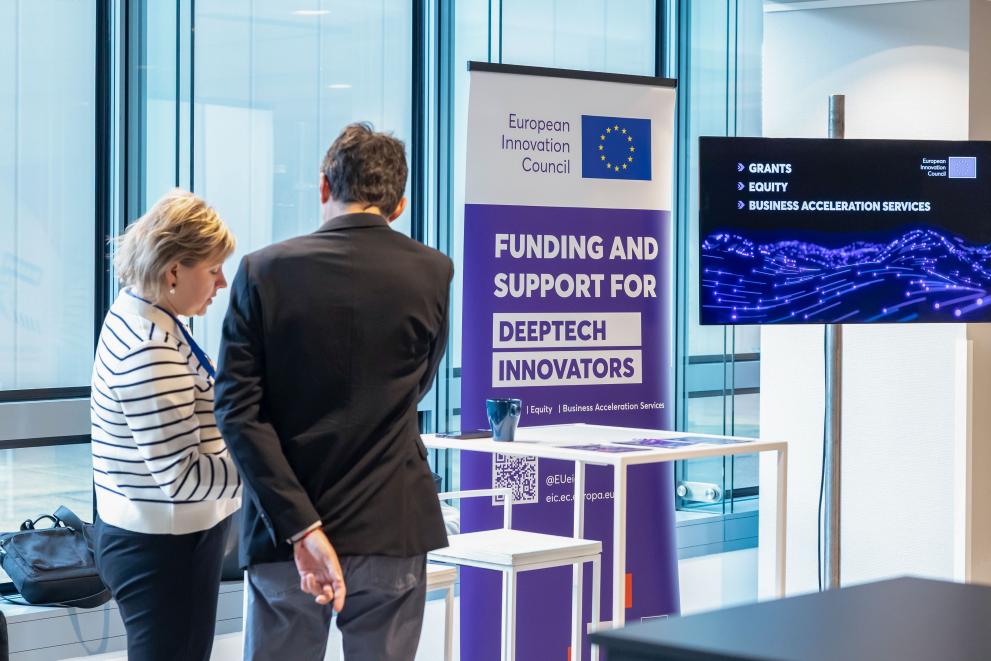 Other exhibitors included the European Innovation Council 