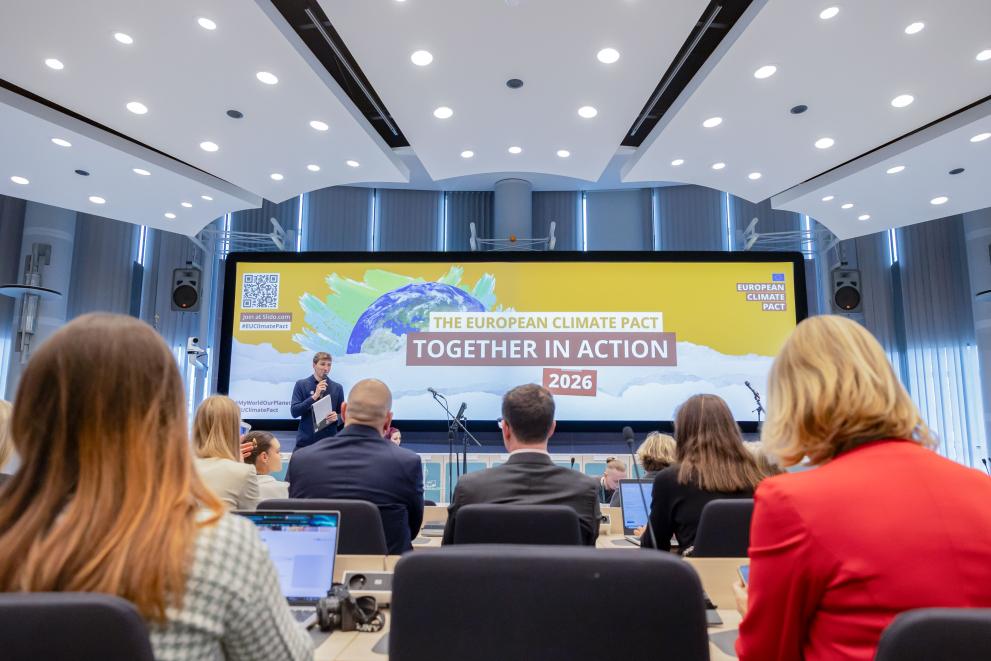 Ambassador Alan Cappelli interviewed European Commissioner Wopke Hoekstra  