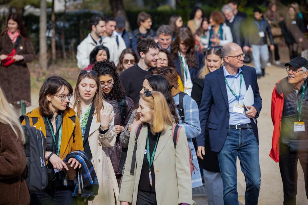 Those who joined the Climate Walk had the chance to connect with other Ambassadors and Partners on the way
