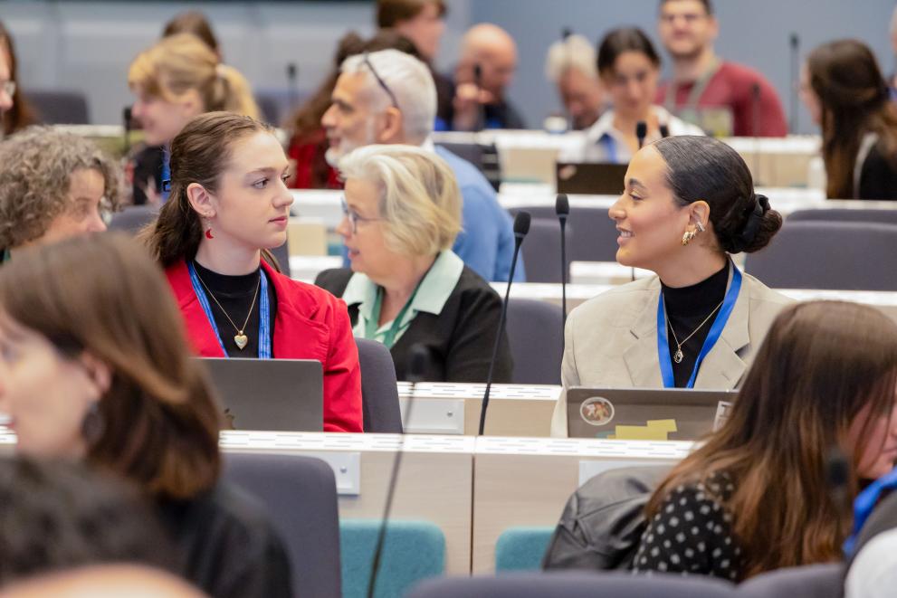 Topics on the agenda included stories of a fair transition in local communities 