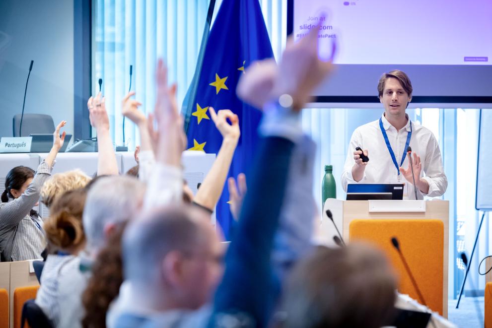 There was plenty of interaction, with polls and Q&As across the sessions  