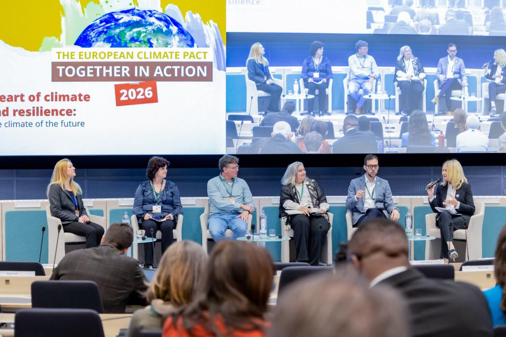 One session covered how citizens can adapt their communities to climate impacts 