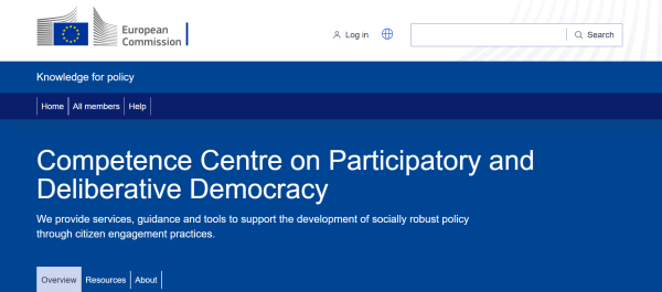 Community of Practice of the Competence Centre on Participatory and Deliberative Democracy (JRC)