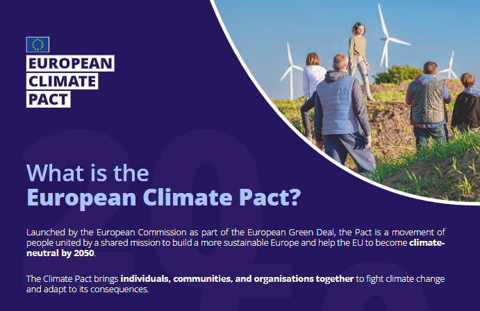 Screenshot from What is the Climate Pact? Leaflet